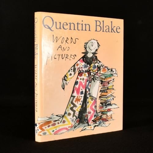 Words and Pictures by Blake, Quentin Hardback Book The Fast Free Shipping