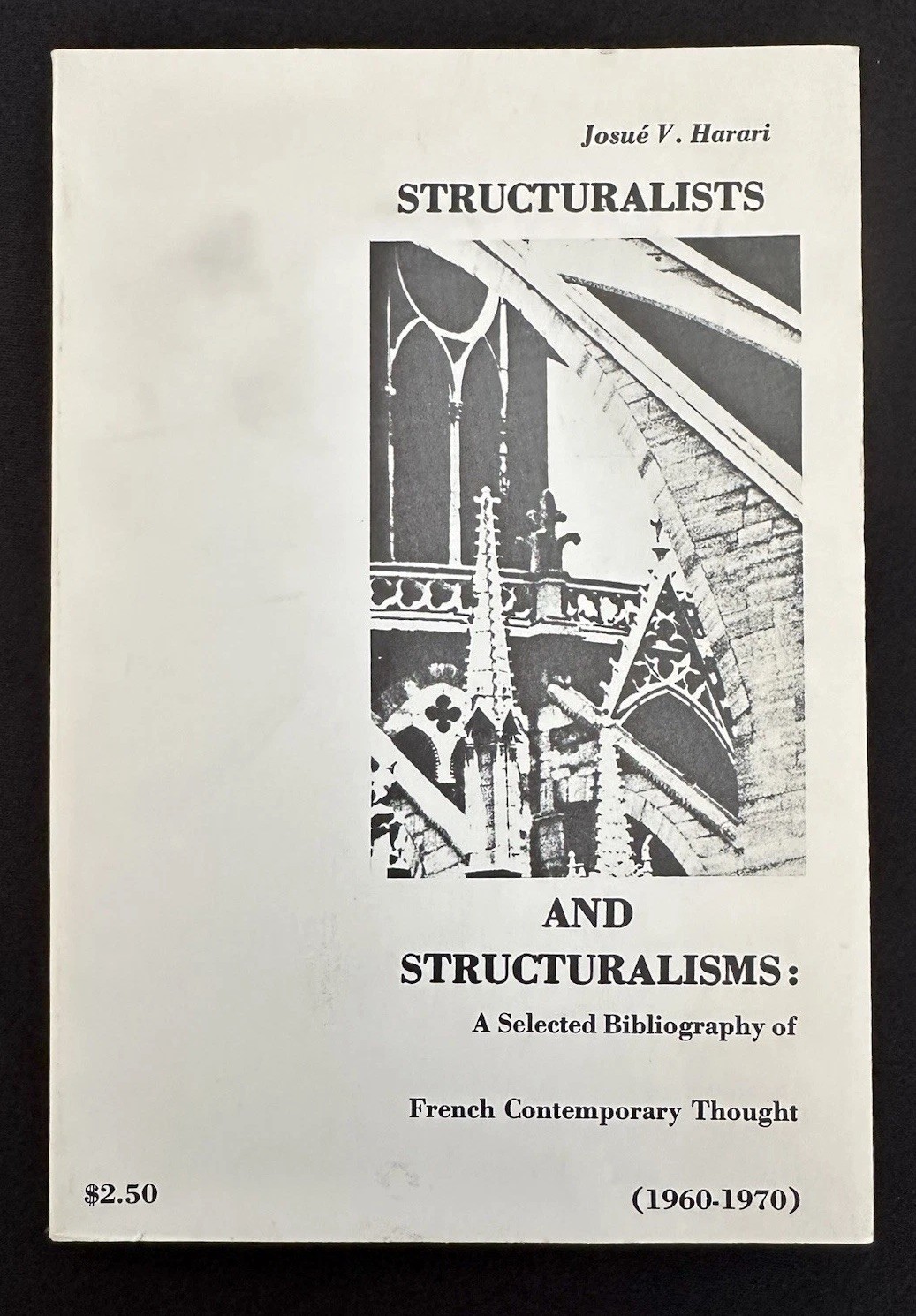 Structuralists & Structuralisms – Harari 1st Ed 1971 PB Diacritics Bibliography