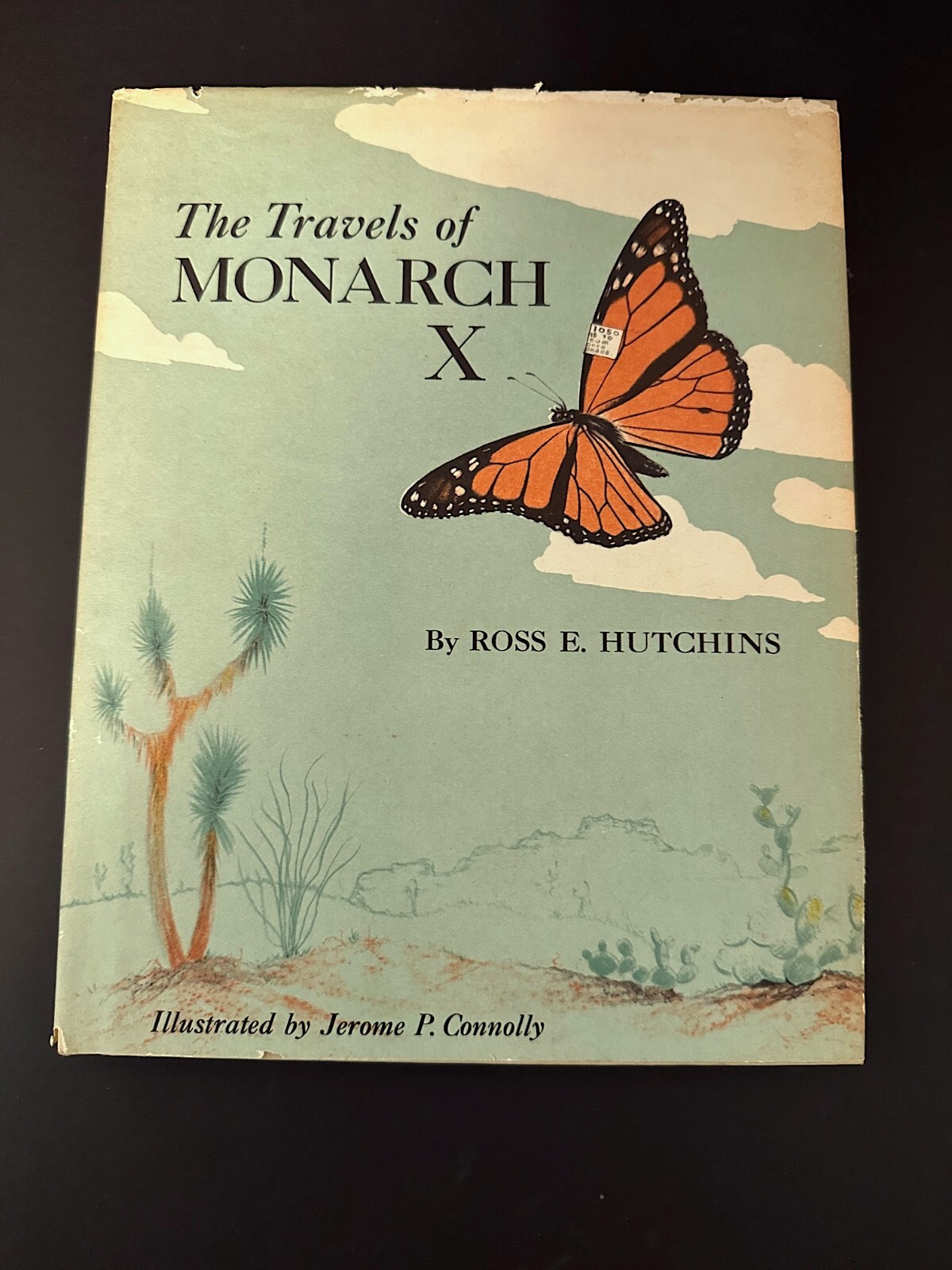 The Travels of Monarch X, by Ross E. Hutchins – 1966 – Vintage HC Book DJ