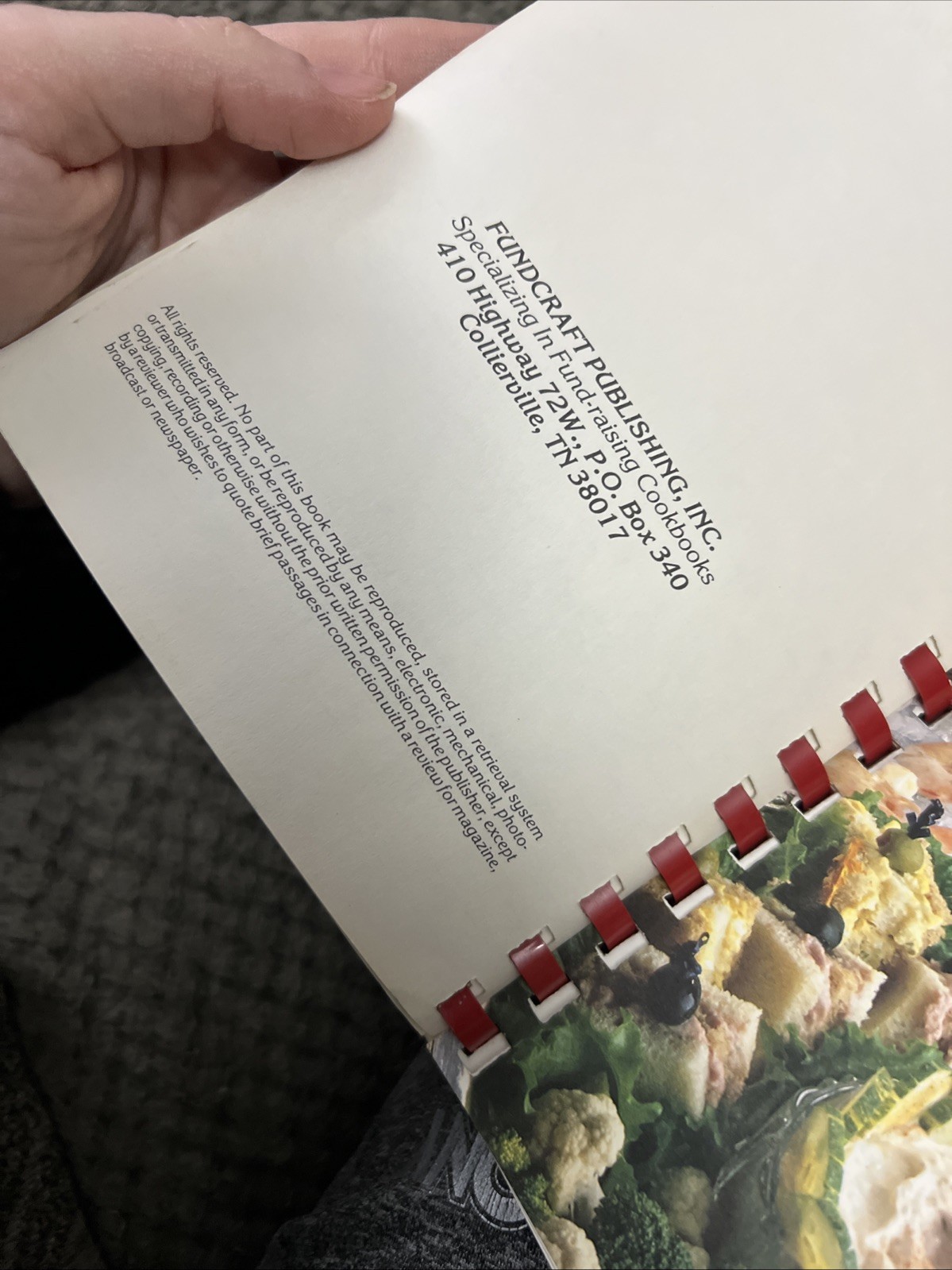 1978 Cookin‘ From Scratch Cookbook Recipes Mansfield General Hospital Home Vtg