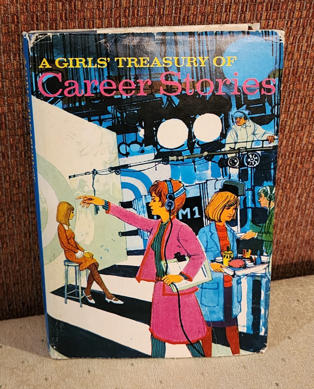 A Girl’s Treasury of Career Stories HC Book Various Authors 3rd Impression 1968