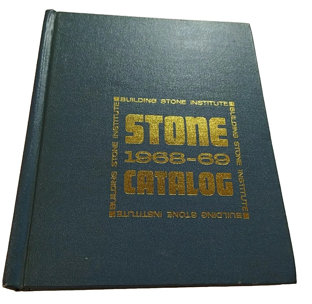 Vintage Mid-Century Modern Architecture Stone Catalog 1968-69 ERA Construction