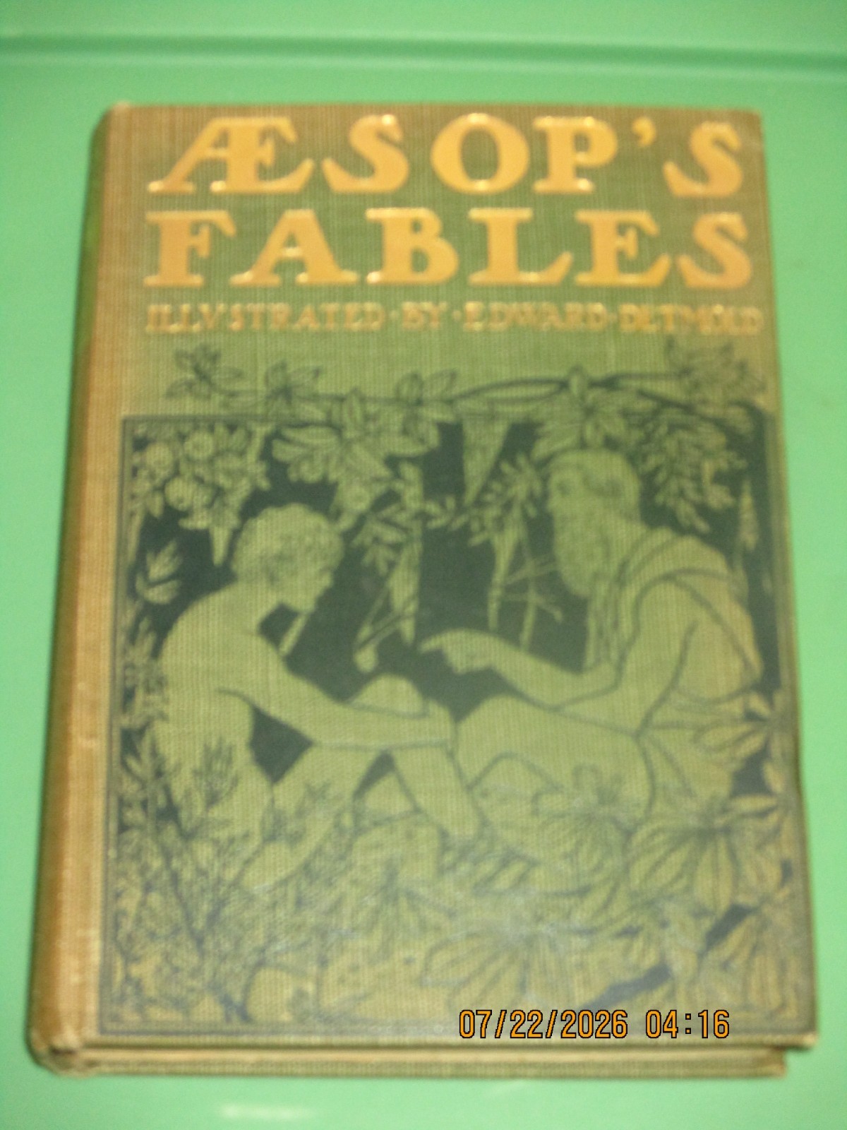 The Aesop’s Fables Illustrated by Edward Detmold (Hodder Stoughton Publisher)