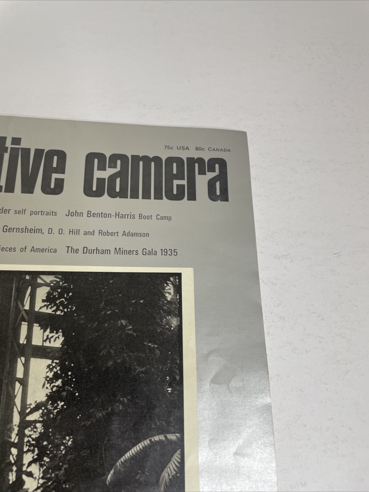 Creative Camera Magazine September 1971 Photographers #87 Lee Friedlander