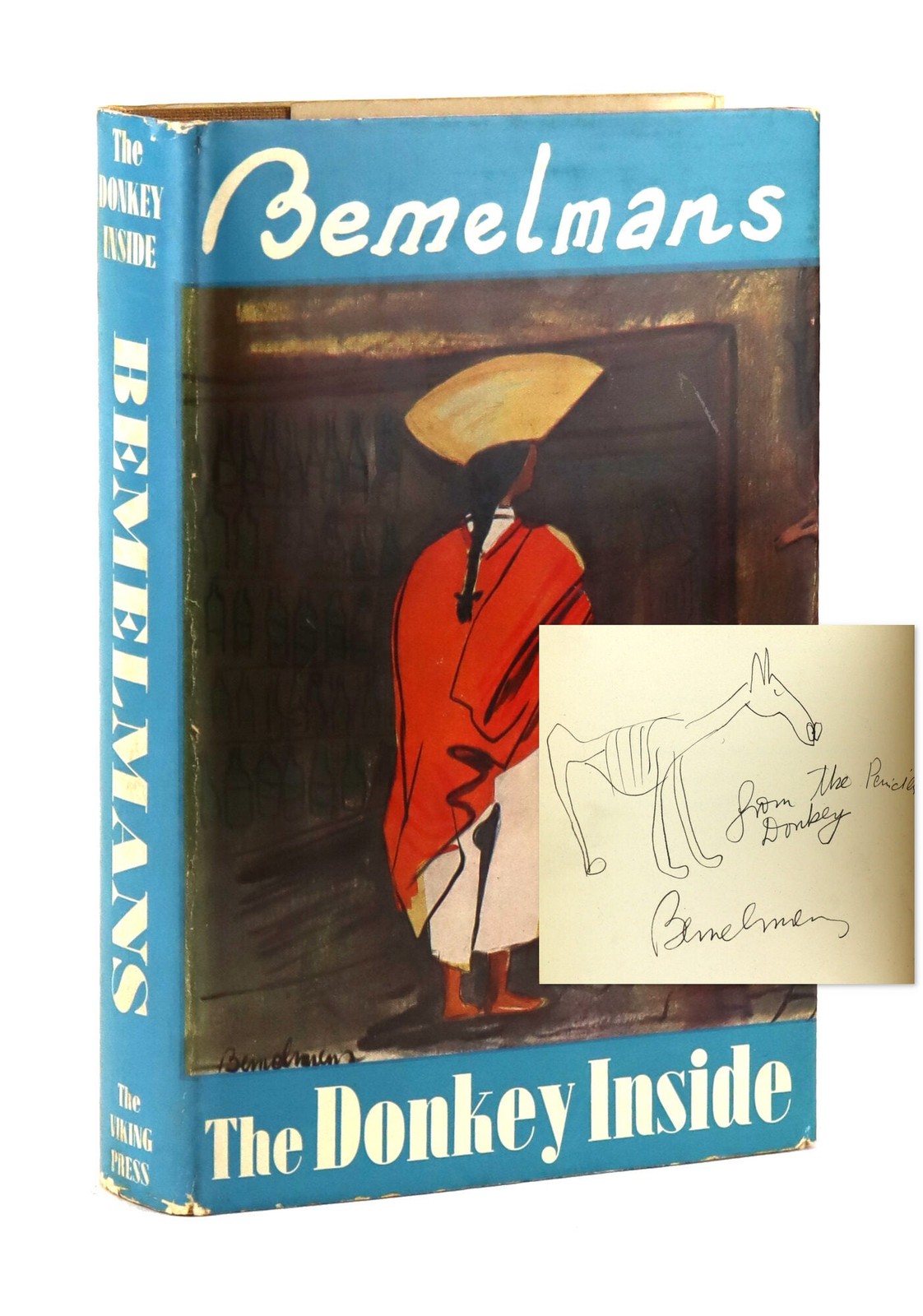 Ludwig Bemelmans / The Donkey Inside / Signed with Original Illustration