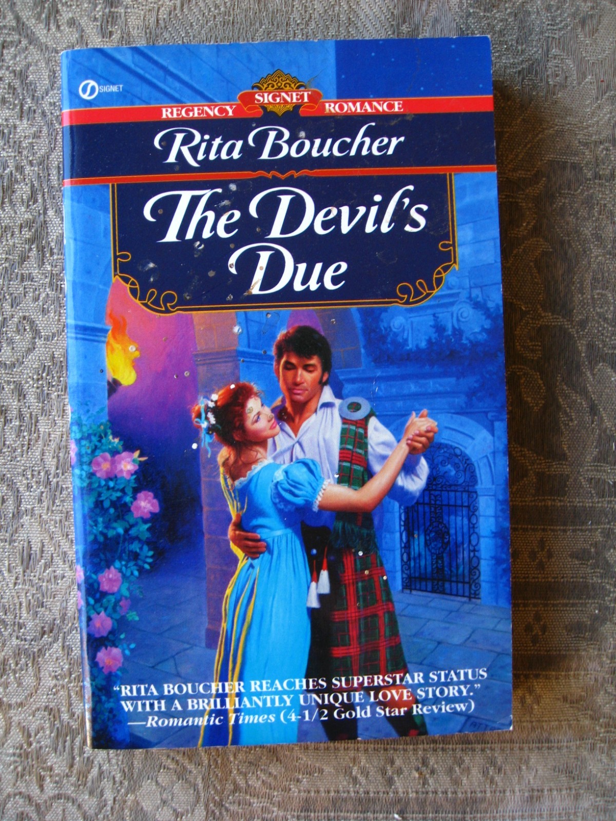 Rita Boucher – The Devil’s Due (Signet Regency Romance) 1996- paperback