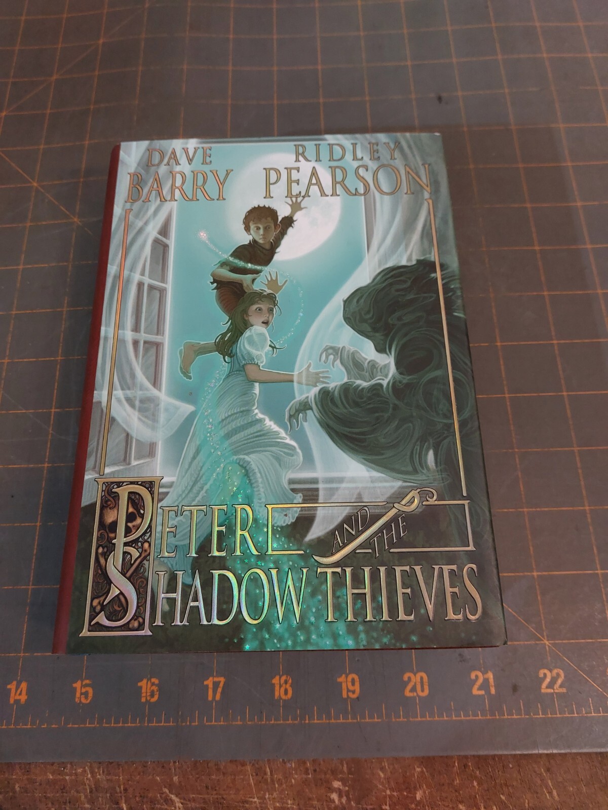 Peter And The Shadow Thieves Dual Signed Dave Barry Ridley Pearson