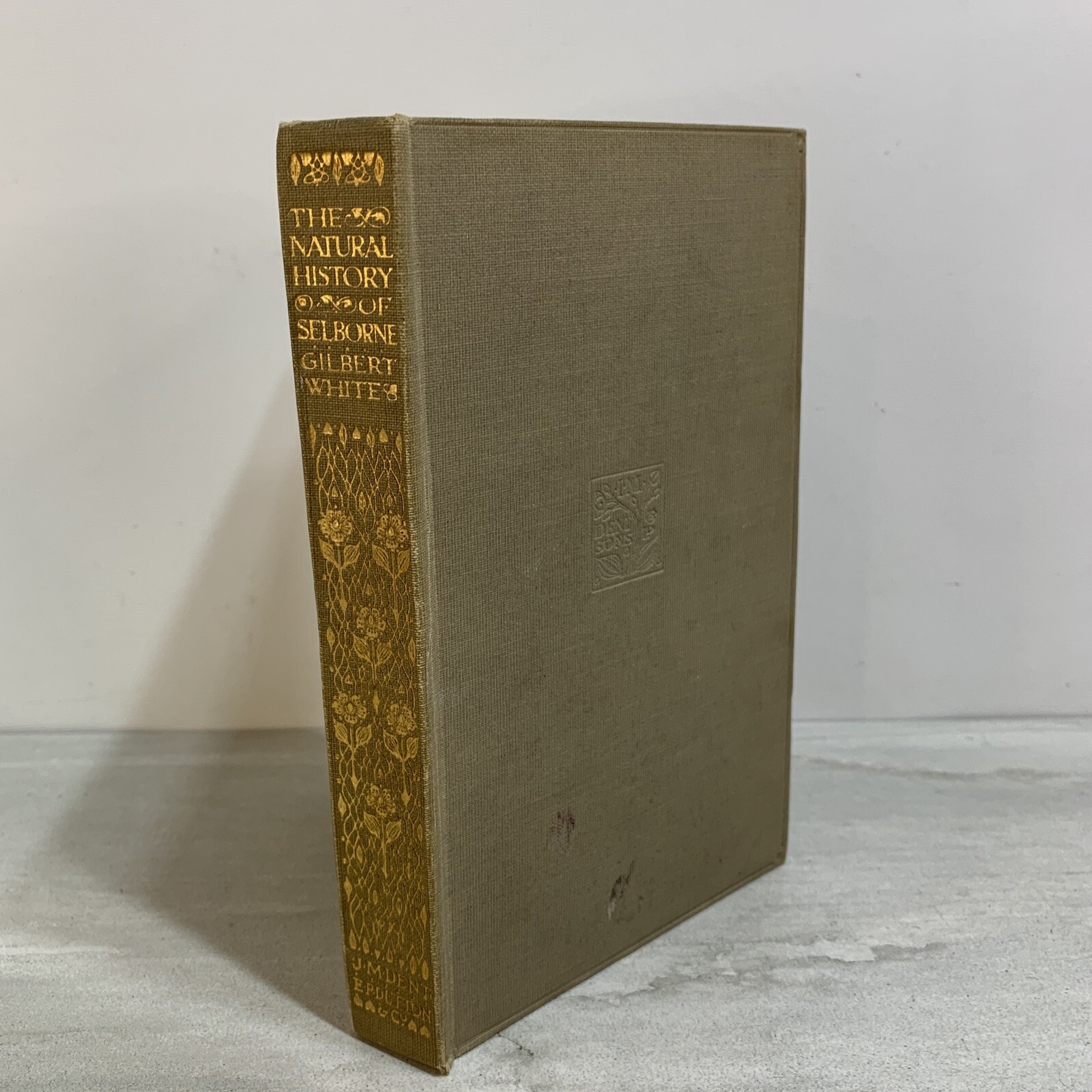 The Natural History of Selborne (Gilbert White) Antique VTG Book 1909 Hardback