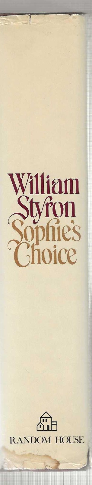 William Styron SOPHIE’S CHOICE First edition SIGNED First printing Film Hardback