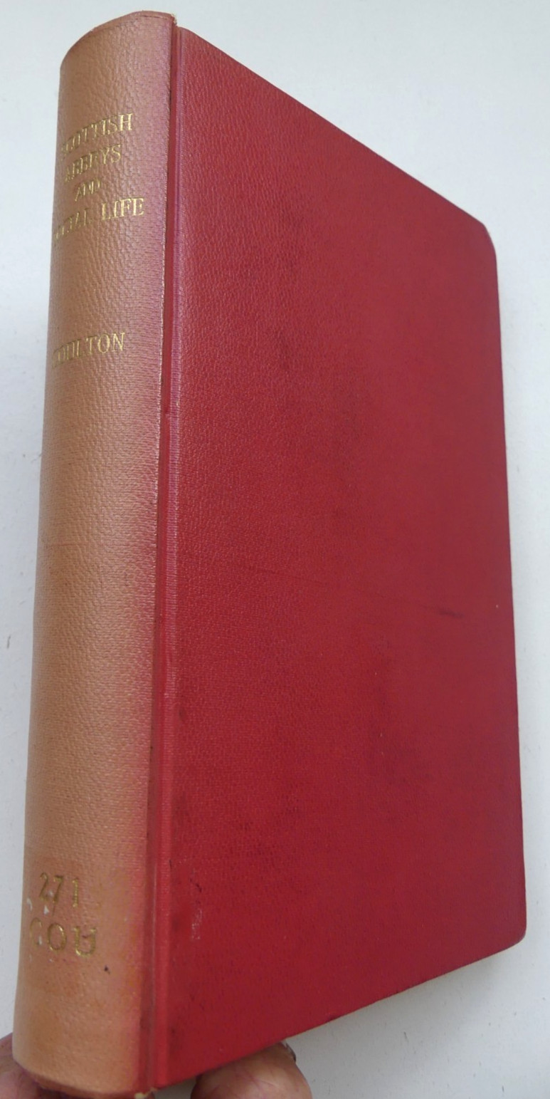 Scottish Abbeys & Social Life 1933 G. Coulton 1st edition Illustrated (Monks)