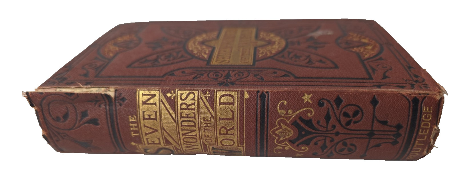 Seven Wonders of the World W Harvey Illustrated HC George Routledge Antique Book