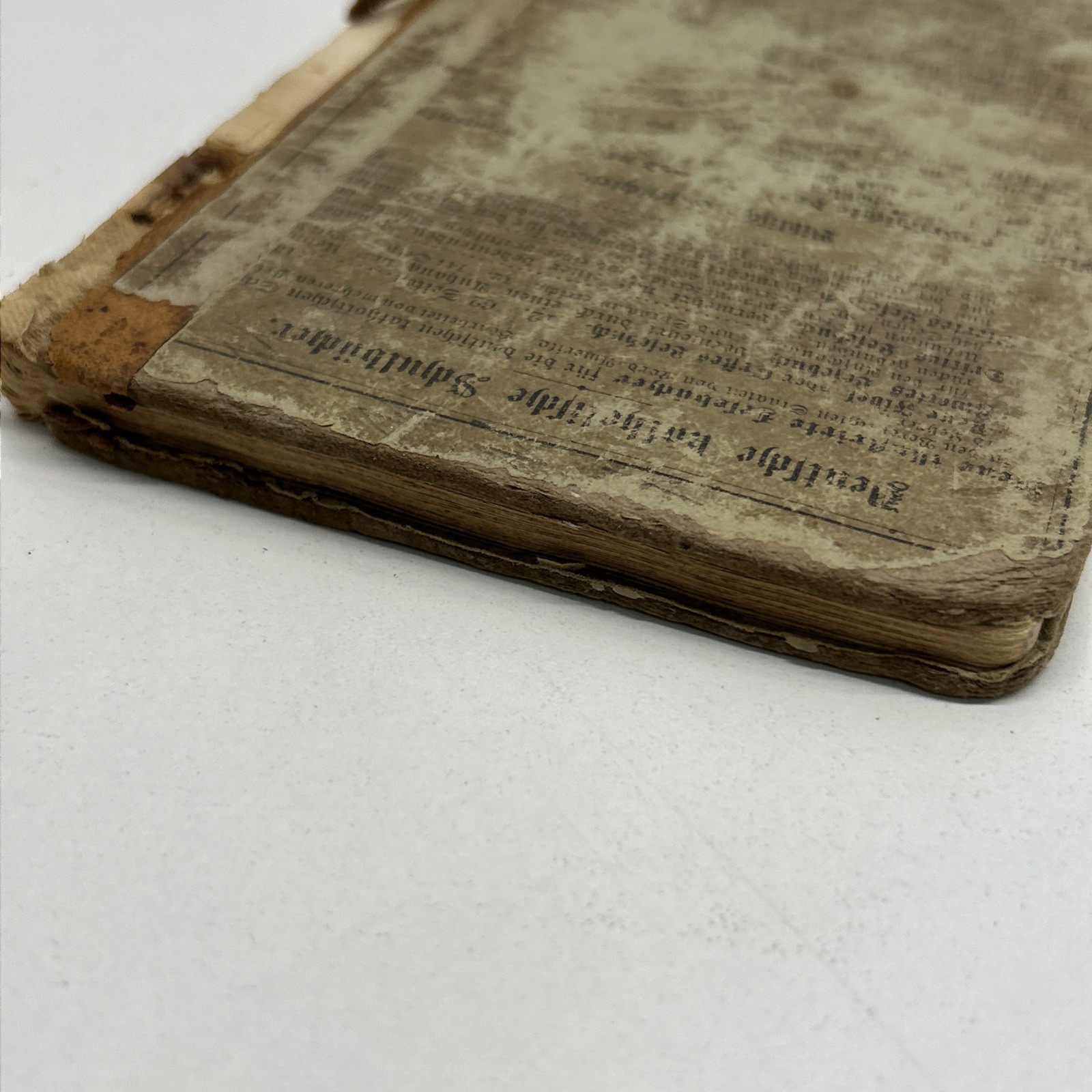 Antique 1883 Small Catholic Catechism For Beginners Book German Translation