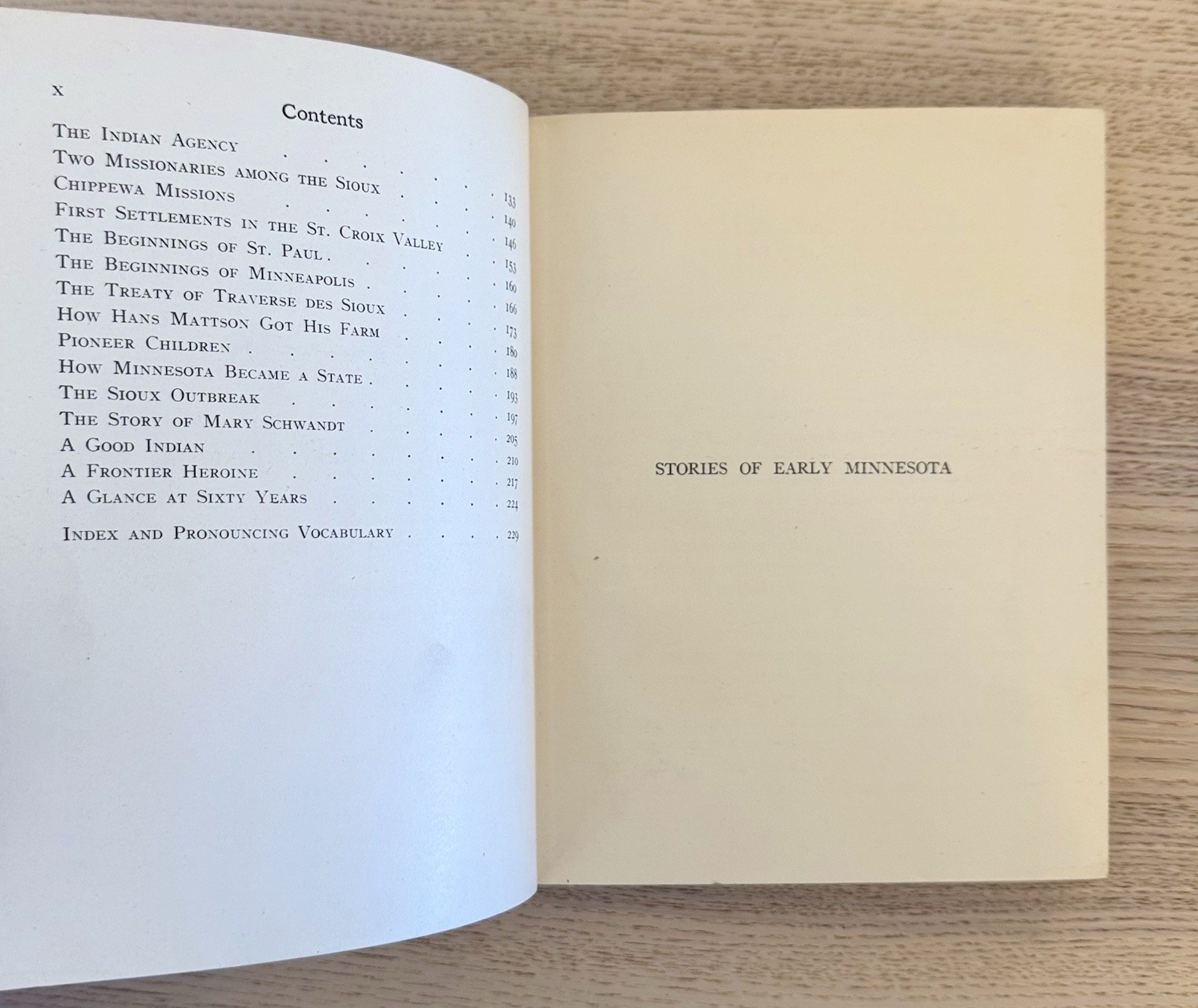 Antique 1931 Stories of Early Minnesota by Buck & Buck HC Illustrated