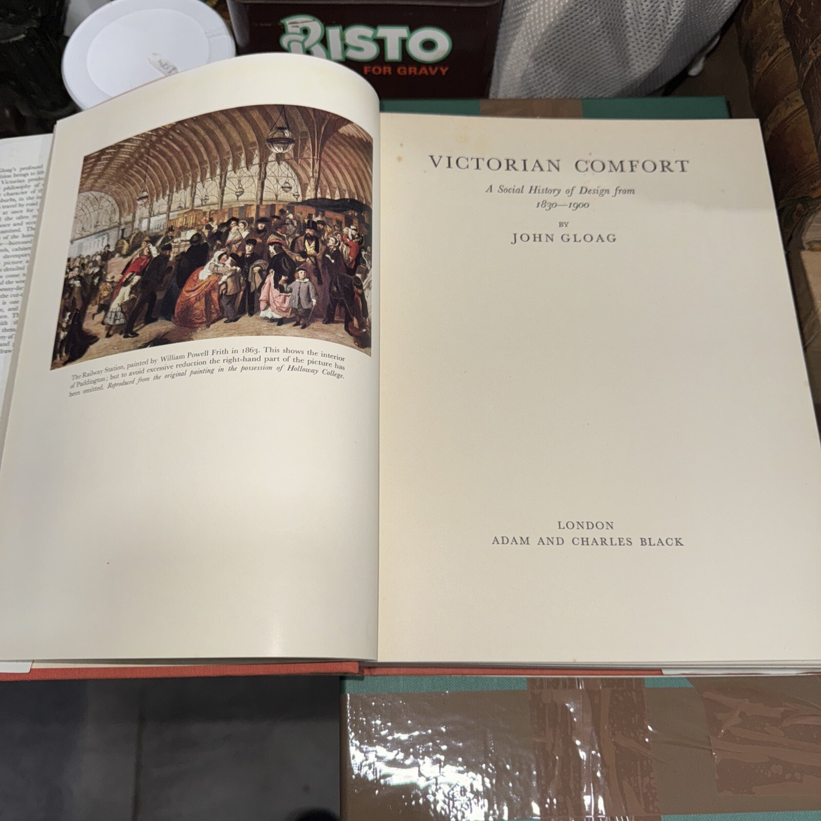 Victorian Comfort Social History of Design 1830-1900 By John Gloag 1st Ed JC1560