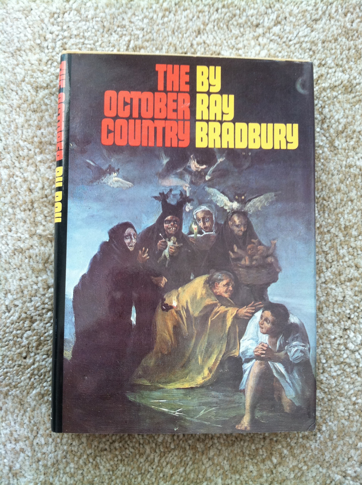 THE OCTOBER COUNTRY – RAY BRADBURY – RARE Knopf Hardcover 1st Edition – SIGNED!