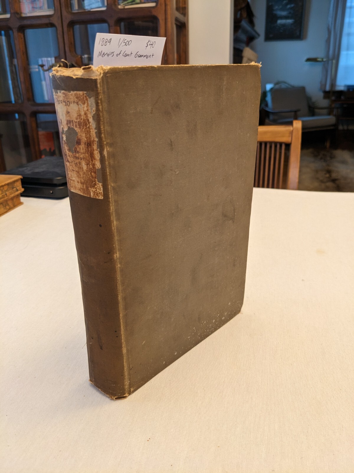 Memoirs of Count Grammont Anthony Hamilton 1889 1 of 500 limited edition Walter 