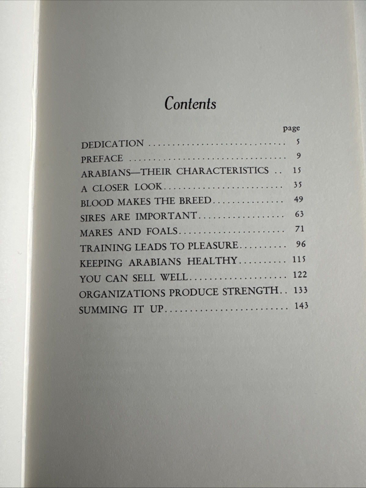 Arabian Horse Breeding by Herbert H. Reese Ill by Gladys Brown Edwards 6th. Ed.