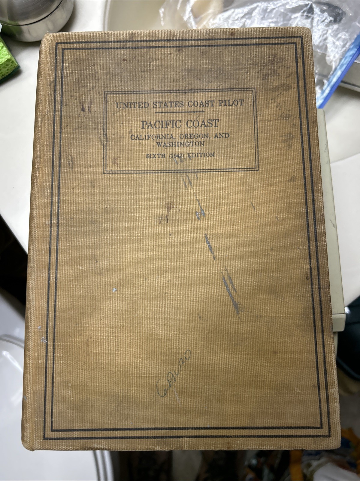U.S. COAST PILOT PACIFIC COAST CA, OR, WA 1942 EDITION COAST & GEODETIC SURVEY
