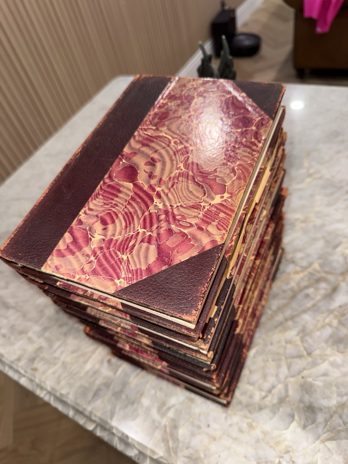Antique 1908 John L. Stoddard’s Lecture Complete 10 Volume Set Travel World Hist