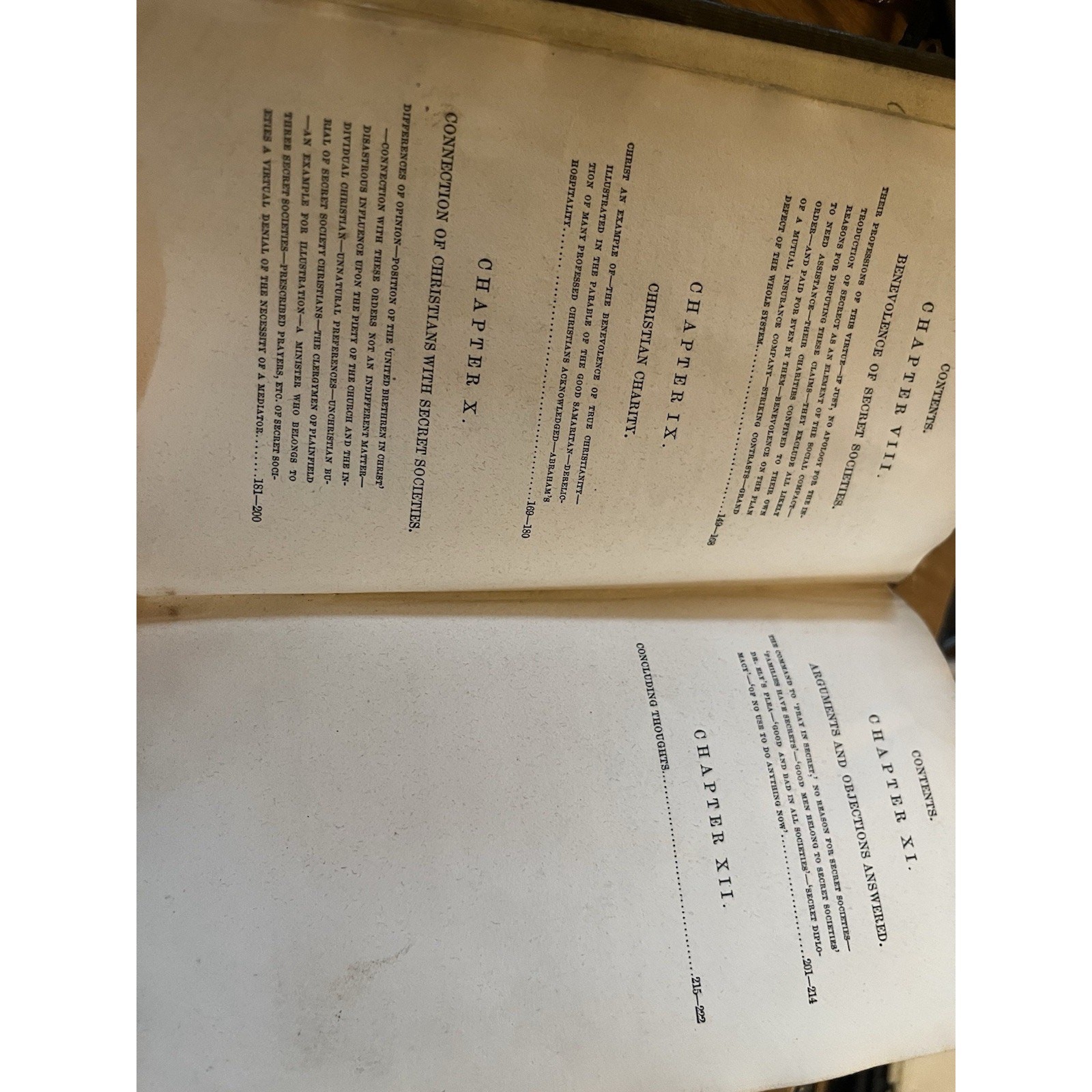Plain Thoughts on Secret Societies – Lawrence OCCULT FREEMASONRY ESOTERIC C1855