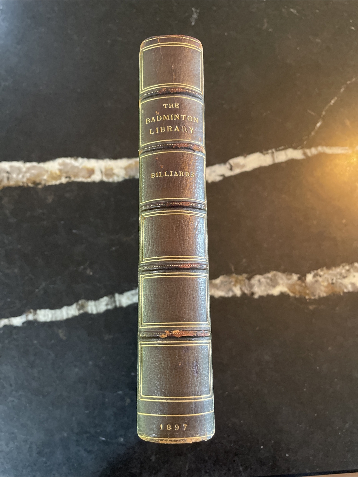 The Badminton Library of Sports – Billiards – Broadfoot – 1897 Custom Binding