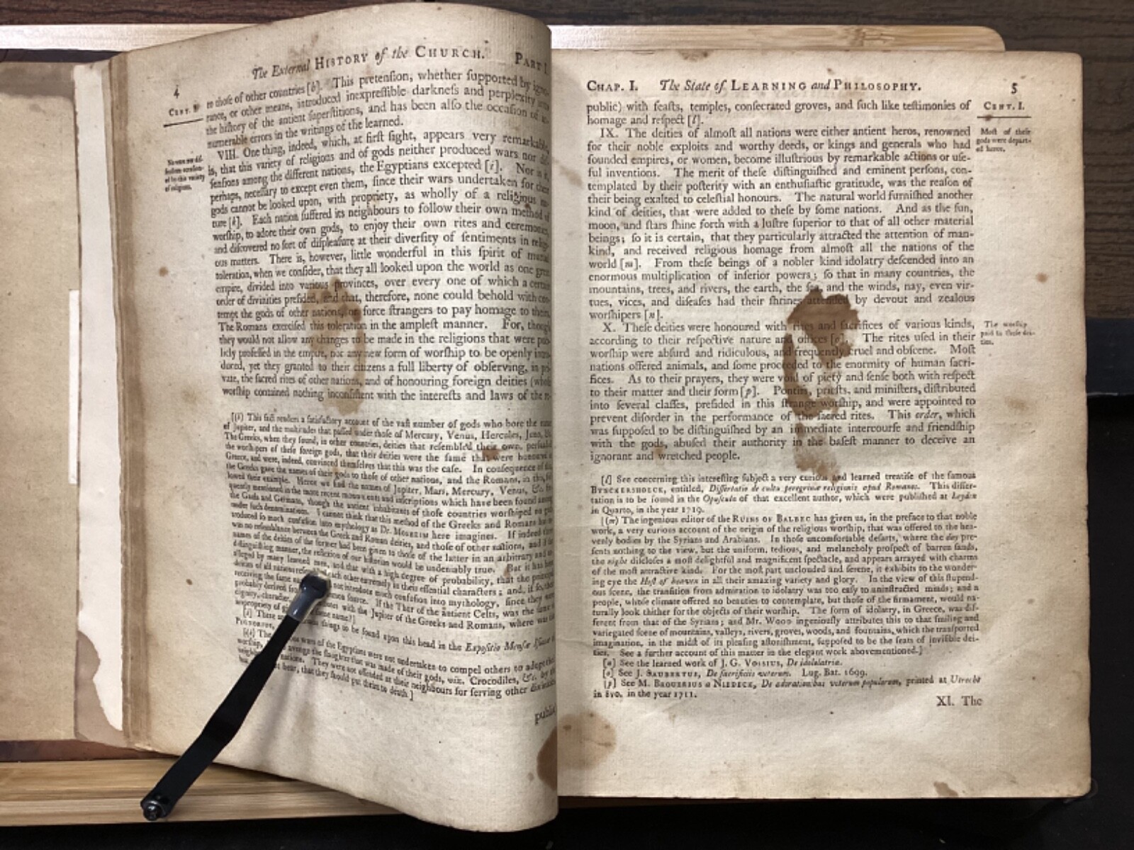 1765 An Ecclesiastical History, in Two Parts, by John Lawrence Mosheim