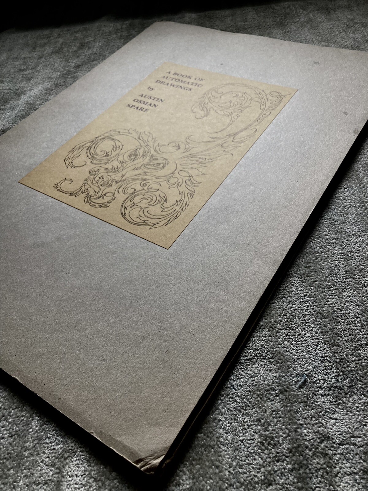 Austin Spare, Automatic Drawing, 1972, Limited Edition, Very Good Condition.