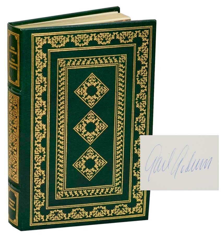 Gail Godwin The Finishing School Signed Franklin Library Leather 184792