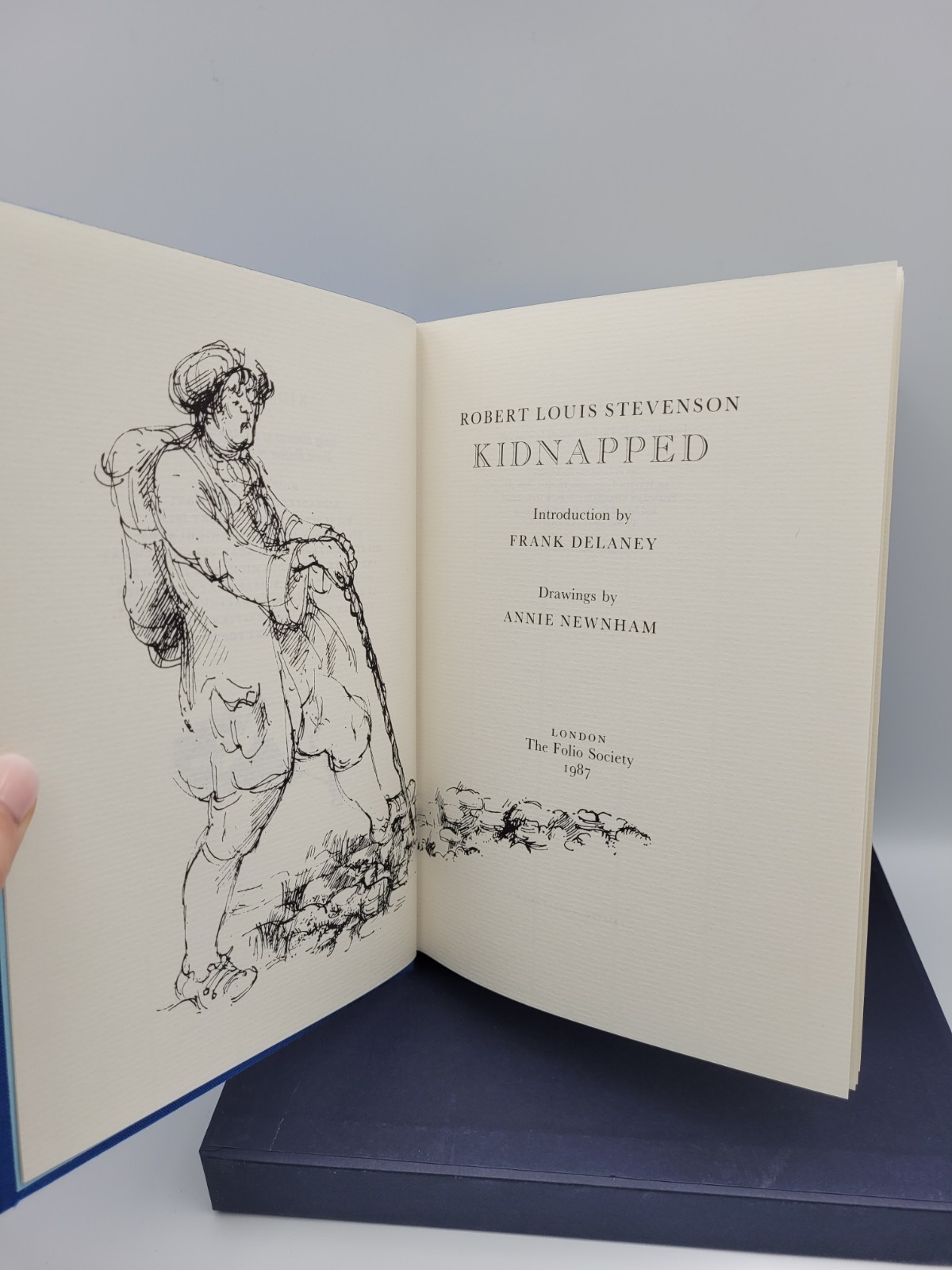 Kidnapped Robert Louis Stevenson Folio Society Ltd 1987 2nd Impression Book