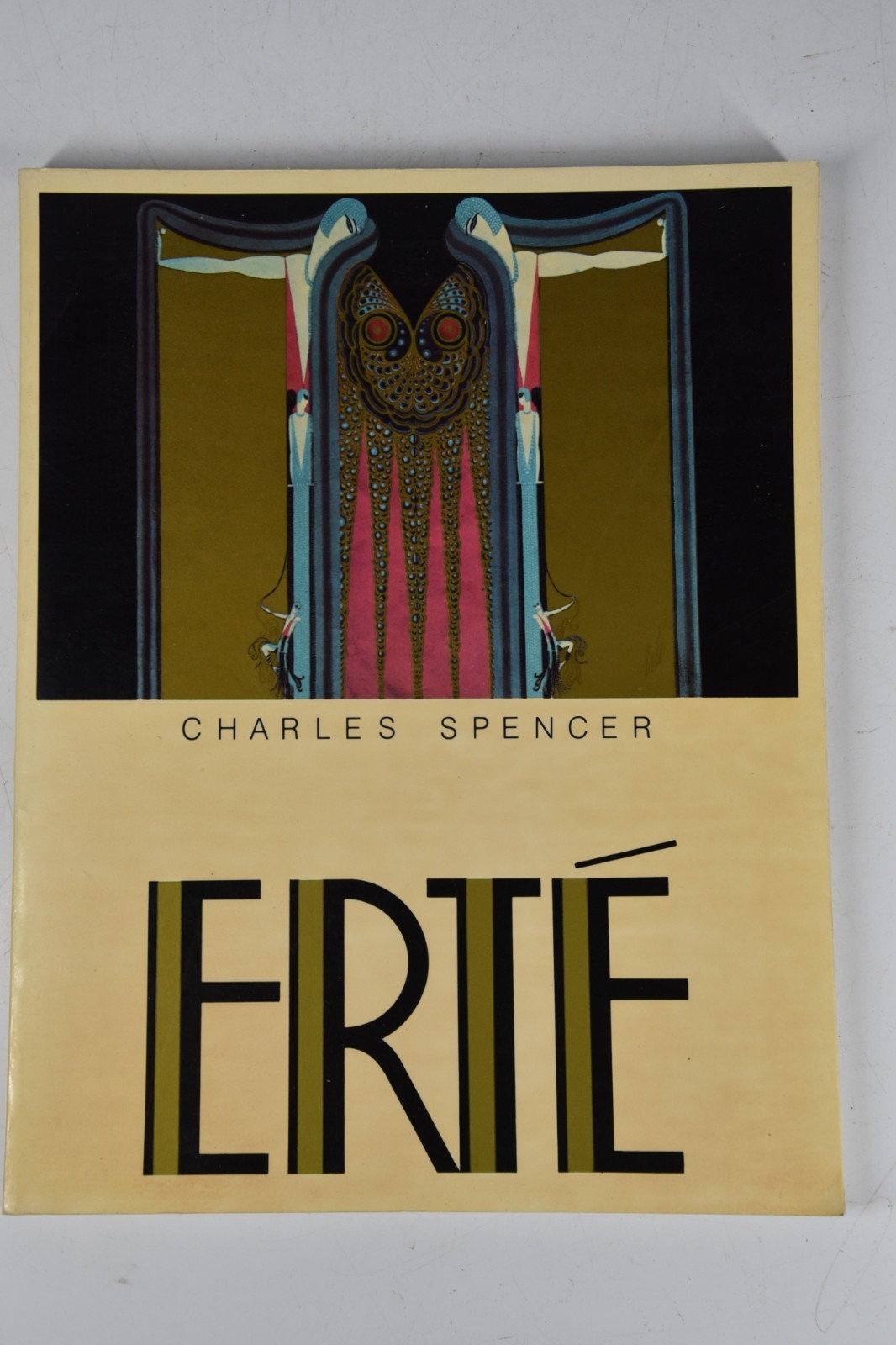 Vintage Erte Art Deco Art Book Paperback Charles Spencer 150 B&W Photos 32 Color