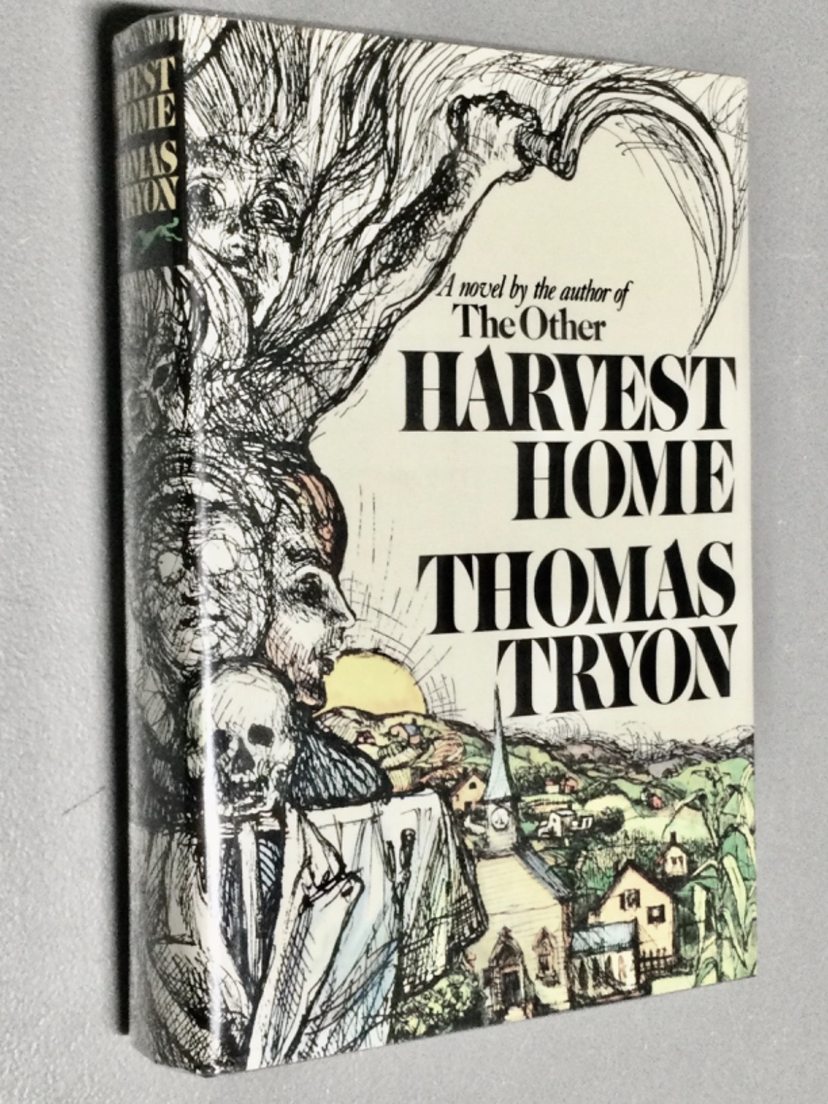 Harvest Home by Thomas Tryon 1973 1st Ed HC DJ Folk Horror The Other