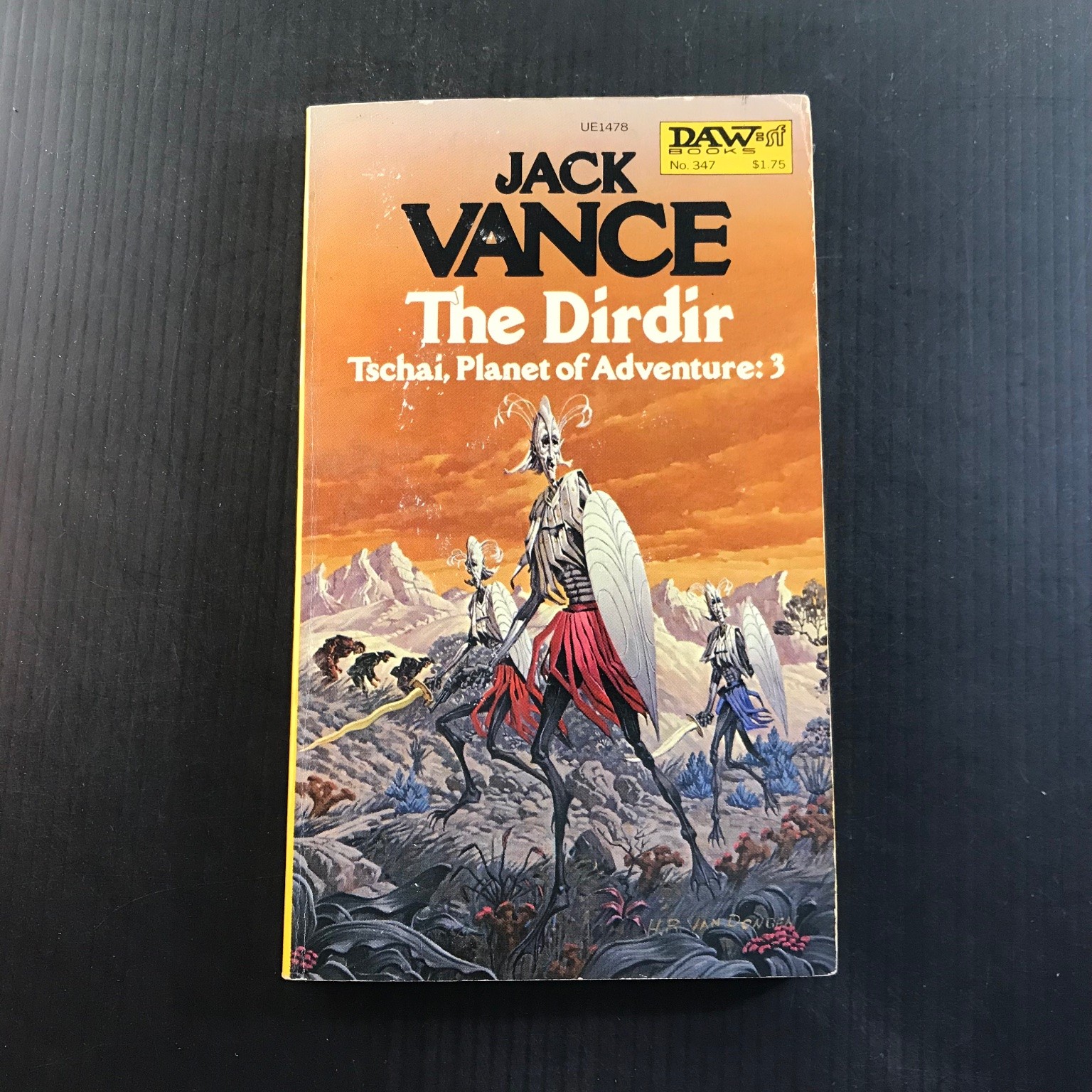 The Dirdir Jack Vance First DAW Printing 1979 Science Fiction Paperback