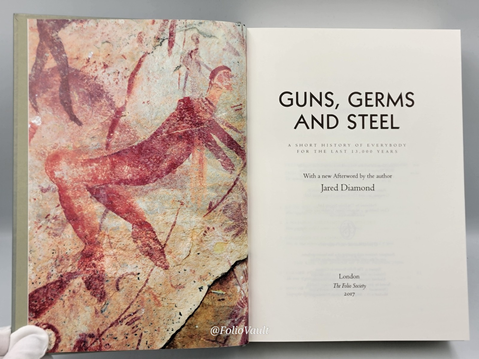 Guns, Germs & Steel – Jared Diamond – Folio Society – 2017 1st edition – VGC