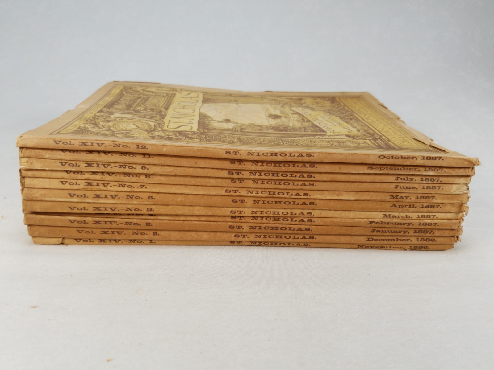St. Nicholas Illustrated Magazine for Girls and Boys Scribner’s Vol XIV 1887