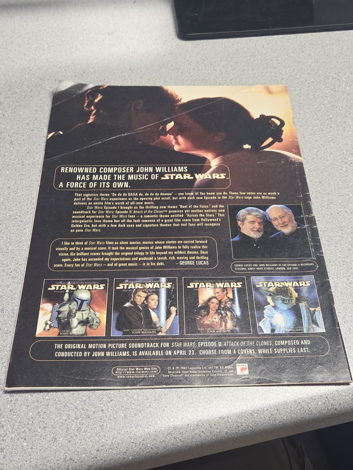 Lucas Books April 2002 – Star Wars Collectible Bonus Magazine