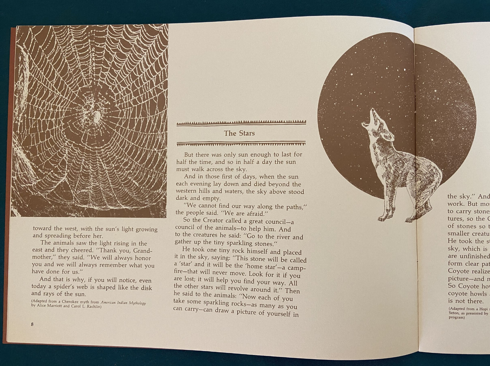 The People Sky Lore (Native American) & American Indian Paper Dolls 1970s Books