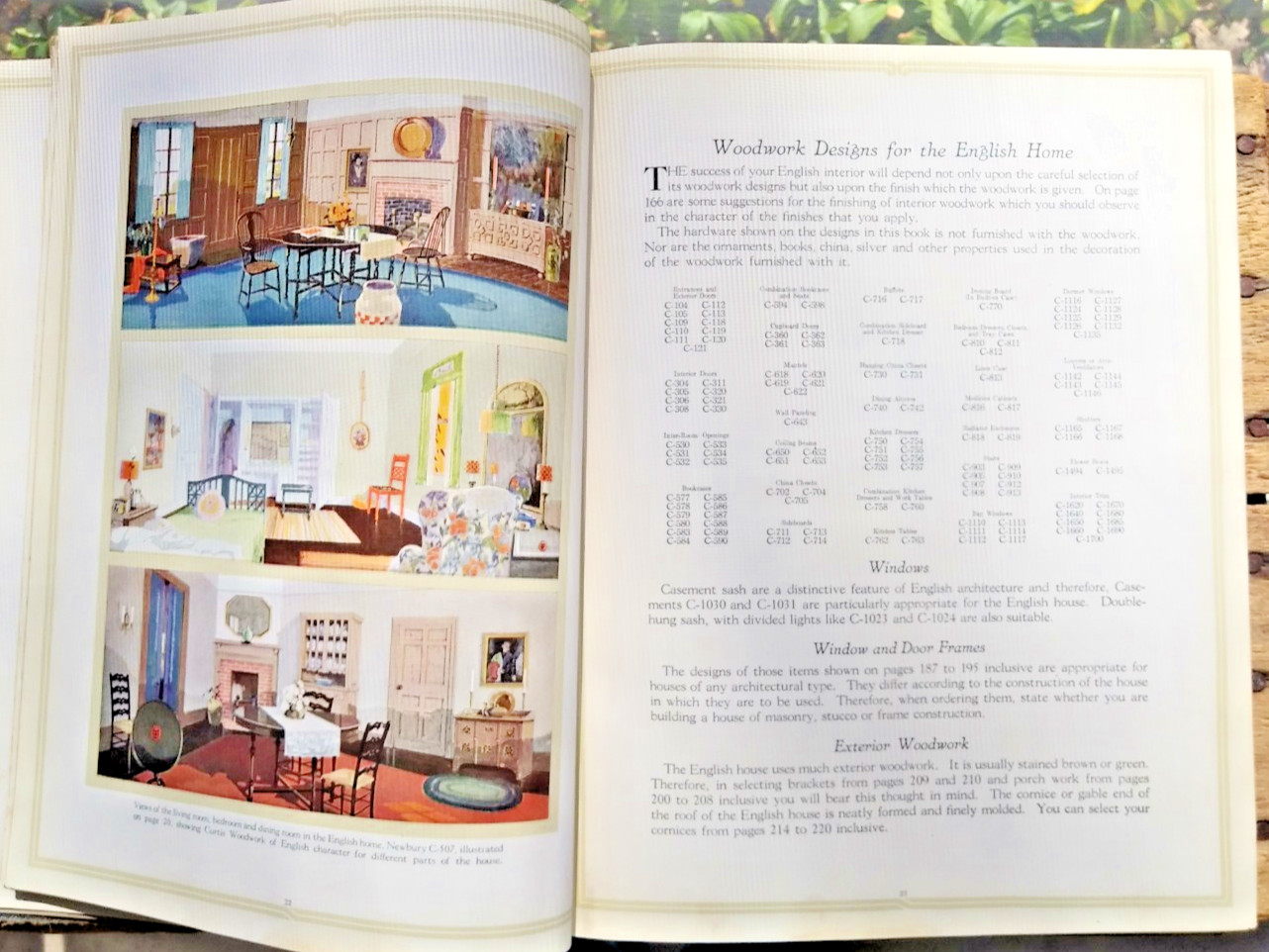 Architectural Interior Exterior Woodwork 1920 Millwork Cabinetry Door Window