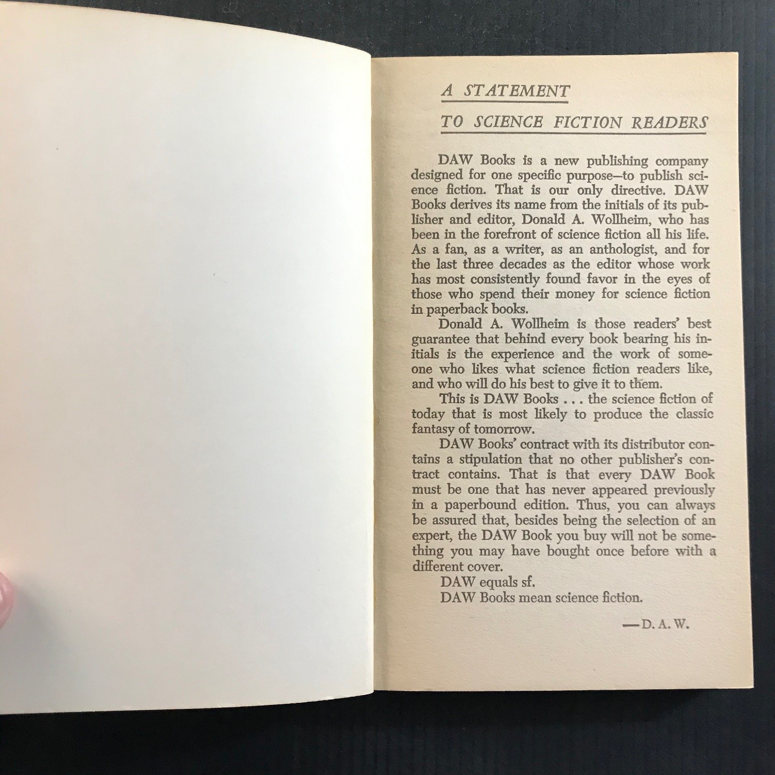 THE BOOK OF VAN VOGT A. E. Van Vogt DAW Books No. 4 1972 Science Fiction
