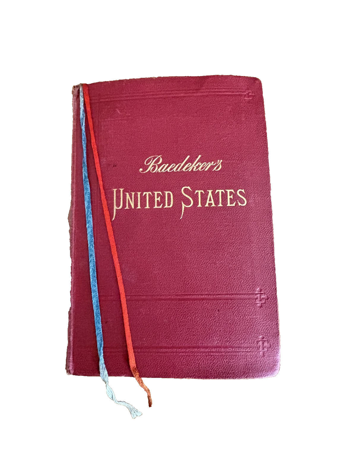 Baedeker’s United States 1909 Antique Travel Guide Books Rare Complete Maps