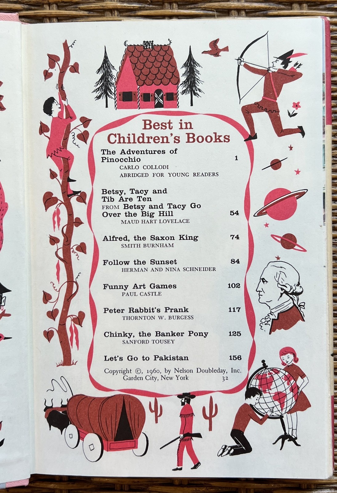 Best in Children’s Books Nelson Doubleday Inc. (HC, 1958-1960, w/ dust jackets)