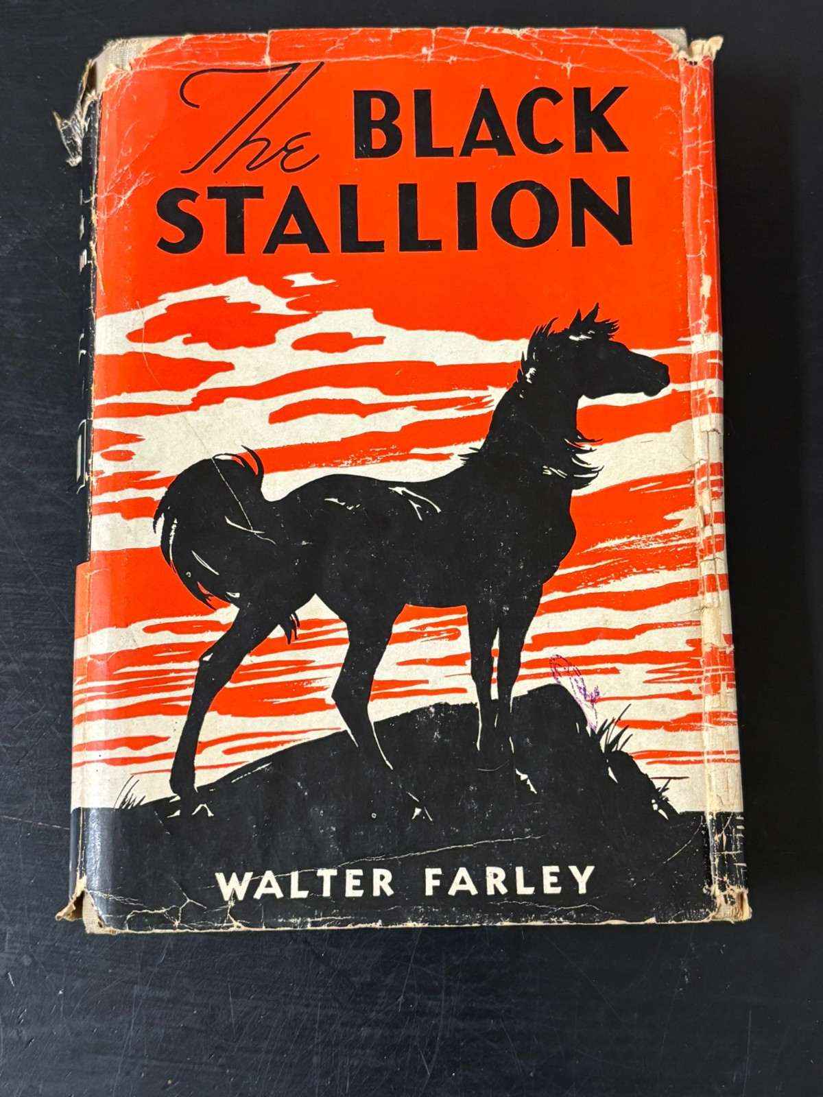 THE BLACK STALLION by Walter Farley 35TH PRINTING rare print