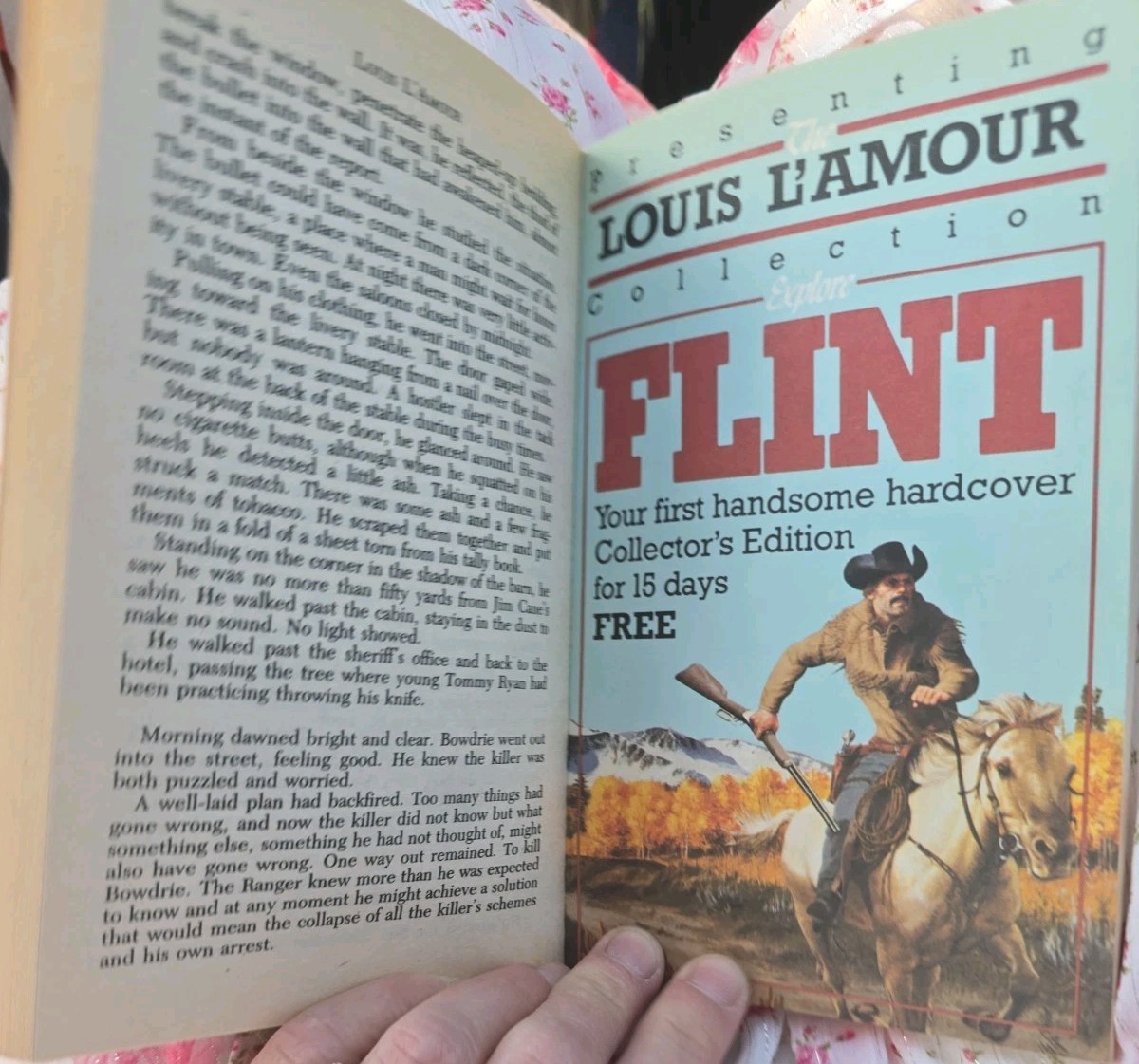 BOWDRIE’s LAW by Louis L’Amour! Vintage 1986 Bantam Books WESTERN Paperback!