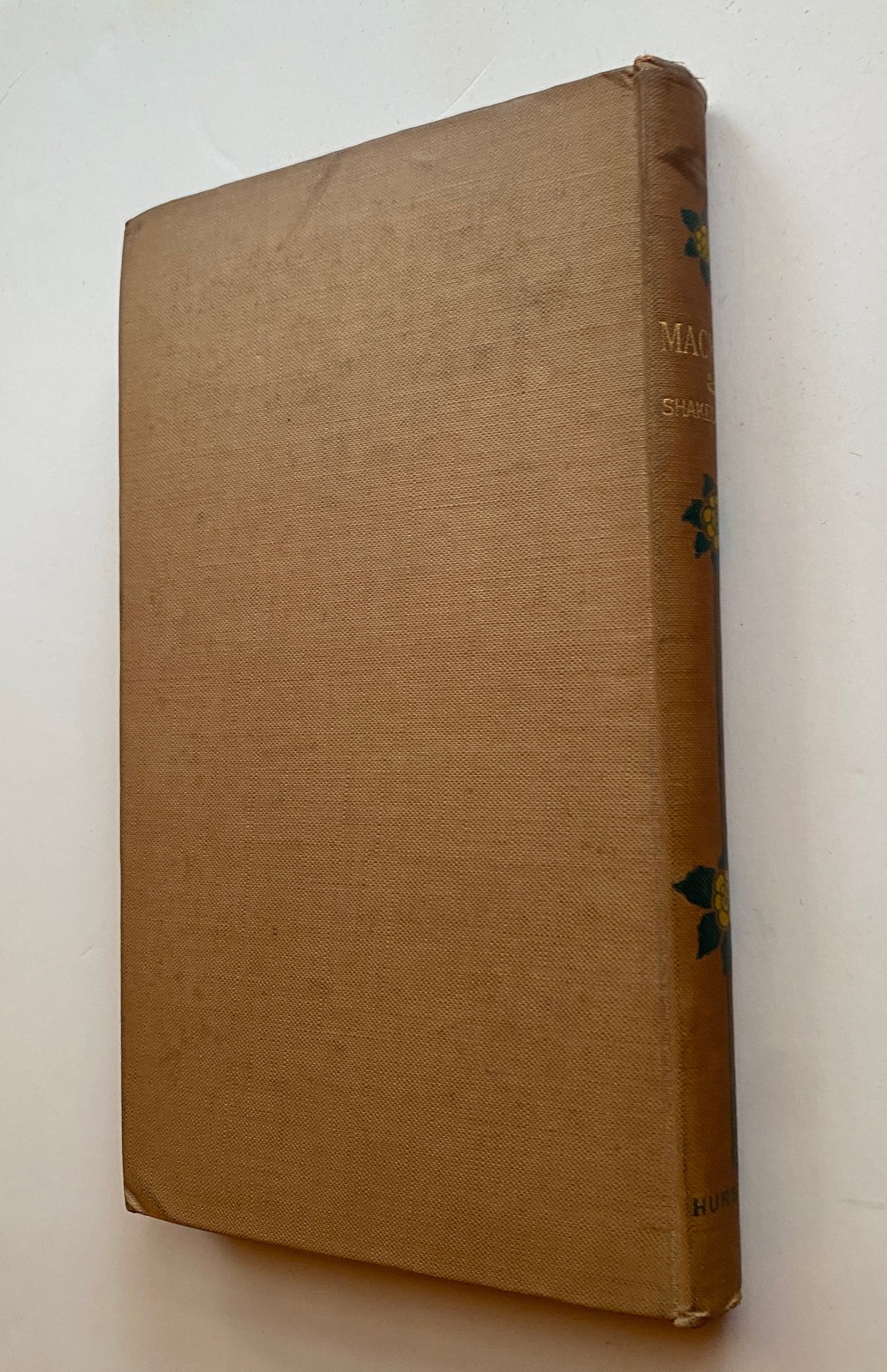 Macbeth Shakespeare edited Clark & Wright DECORATIVE GIFT BINDING 1890s Vintage