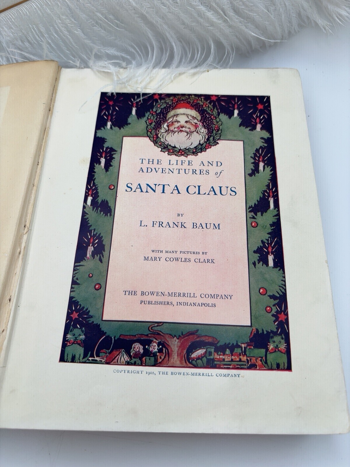 The Life and Adventures of Santa Claus L Frank Baum Mary Clark 1st Ed 1902 RARE
