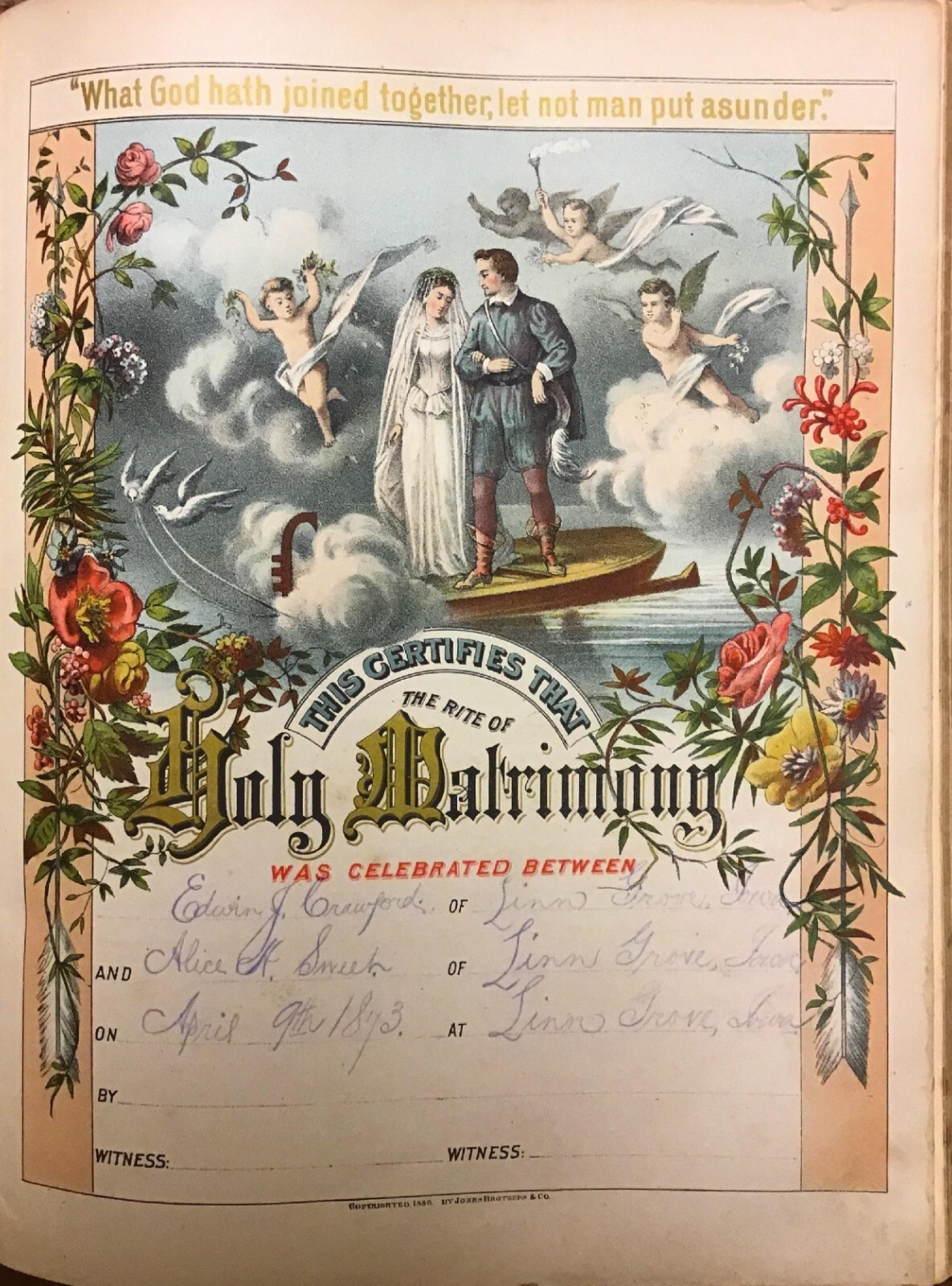 Family Bible for Crawford family (Bible Rescue #144)