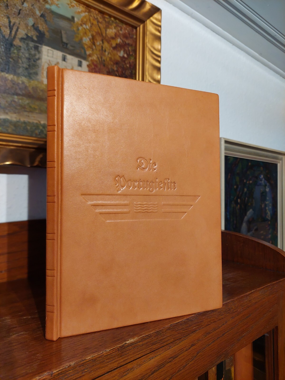 ROBERT MUSIL The Portuguese FIRST EDITION 1923 OFFICINA SERPENTIS Leather