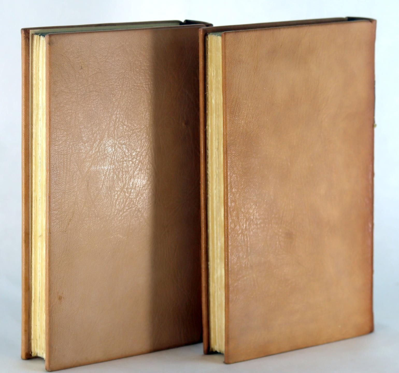 Nonesuch Press Leather Binding 1938 The Confessions of J J Rousseau