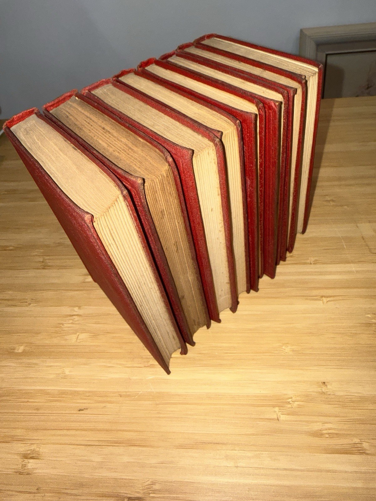Antique Nelson Library Collection 8 Volumes c.1900-1910 Anthony Hope Q Oxford