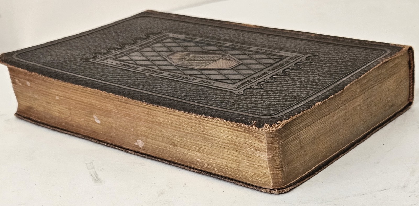 The System Study Bible 1927 Revised and Enlarged Edition Leather (Rare)