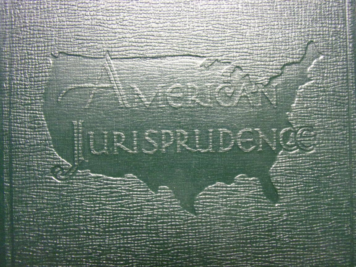 1941 AMERICAN JURISPRUDENCE Volume 32 Great Home Decor In Excellent Condition
